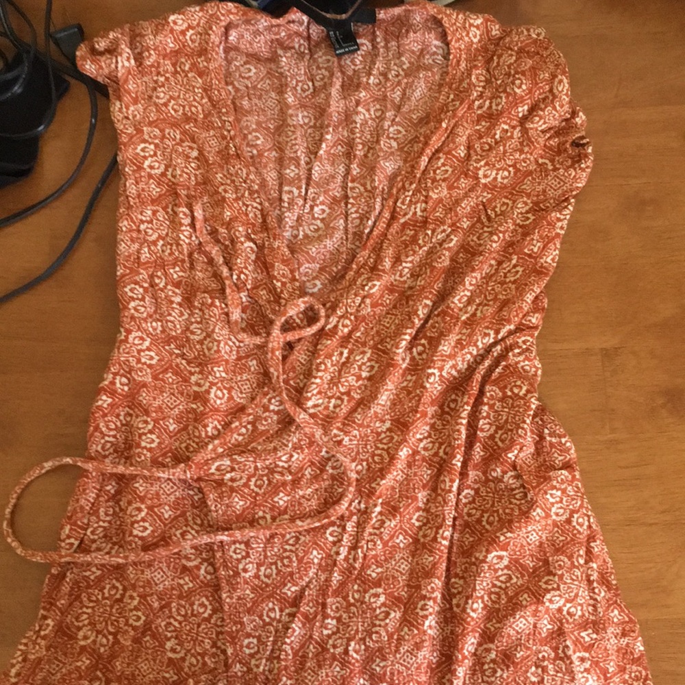 Wrap around blouse